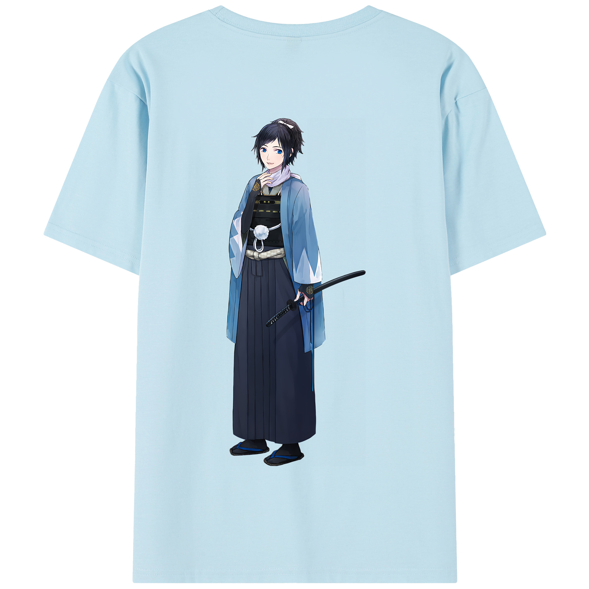 （画像用） 刀剣乱舞 Touken Ranbu 綿100％半袖Tシャツ（背面プリント）